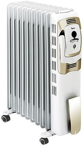 Amazon | Kaz オイルヒーター 10枚フィン タオルハンガー付 KQ132H 【4